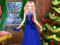 Παιχνίδι Elsa Frozen Christmas Dress up