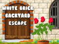 Παιχνίδι White Brick Backyard Escape