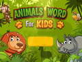 Παιχνίδι Animals Word for kids