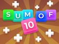 Παιχνίδι Sum Of 10: Merge Number Tiles
