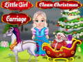 Παιχνίδι Little Girl Clean Christmas Carriage