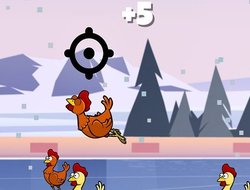 Κοτόπουλο πυροβολισμό 2D.