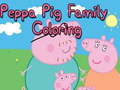 Παιχνίδι Peppa Pig Family Coloring