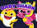 Παιχνίδι Baby Shark Memory Card Match