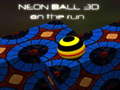 Παιχνίδι Neon Ball 3d on the run