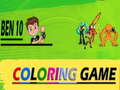Παιχνίδι Ben 10 Coloring