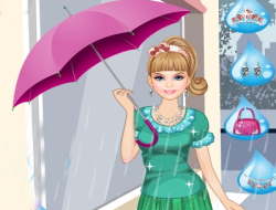 Barbie βροχερή μέρα.