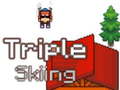 Παιχνίδι Triple Skiing 2D
