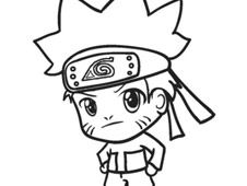 Χρωματισμός Naruto .