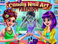 Σαλόνι μόδας Candy Nail Art .