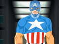 Παιχνίδι Captain America Dressup
