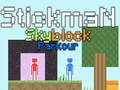 Παιχνίδι Stickman Skyblock Parkour