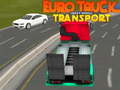 Παιχνίδι Euro truck heavy venicle transport