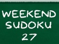 Παιχνίδι Weekend Sudoku 27