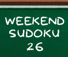 Σαββατοκύριακο Sudoku 26 .