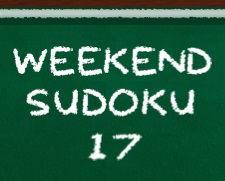 Σαββατοκύριακο Sudoku 17 .