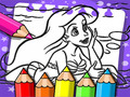 Παιχνίδι Ariel The Mermaid Coloring Book