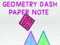 Παιχνίδι Geometry Dash Paper Note
