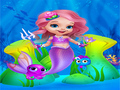 Παιχνίδι Cute Mermaid Girl Dress Up 