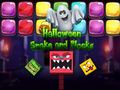 Παιχνίδι Halloween Snake and Blocks