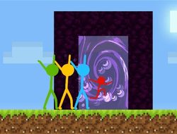 Stickman Parkour Skyland
