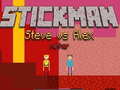 Παιχνίδι Stickman Steve vs Alex Nether