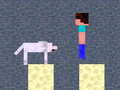 Παιχνίδι Minicraft: Steve And Wolf Adventure