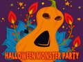 Παιχνίδι Halloween Monster Party Jigsaw