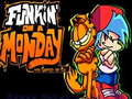 Παιχνίδι Funkin' On a Monday with Garfield the cat