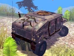 Φορτηγό Offroad Drive Heavy Transport.