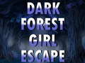 Παιχνίδι Dark Forest Girl Escape 