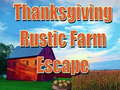 Παιχνίδι Thanksgiving Rustic Farm Escape