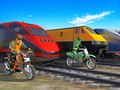Παιχνίδι Bike vs Train