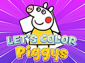 Παιχνίδι Let's Color Piggys