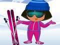 Παιχνίδι Dora Ski Dress up 