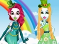 Παιχνίδι Green Vs Rainbow Fashion Battle