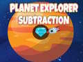 Παιχνίδι Planet Explorer Subtraction