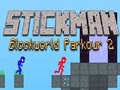 Παιχνίδι Stickman Blockworld Parkour 2