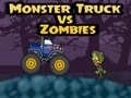 Παιχνίδι Monster Truck vs Zombies