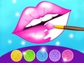 Παιχνίδι Glitter Lips Coloring Game