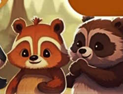 Paw Friends - Παιχνίδι παζλ Slide .