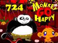 Παιχνίδι Monkey Go Happy Stage 724