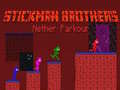 Παιχνίδι Stickman Brothers Nether Parkour