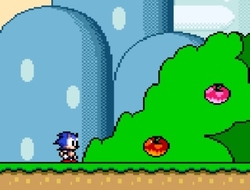 Sonic στο Super Mario World .