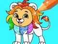 Παιχνίδι Coloring Book: Lion