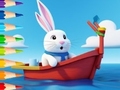 Παιχνίδι Coloring Book: Sailing Rabbit