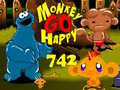 Παιχνίδι Monkey Go Happy Stage 742