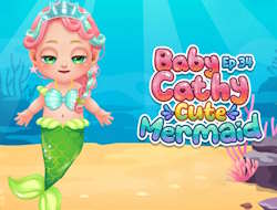Baby Cathy EP34 Χαριτωμένη Γοργόνα.