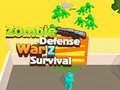 Παιχνίδι Zombie defense War Z Survival 