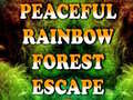 Παιχνίδι Peaceful Rainbow Forest Escape 